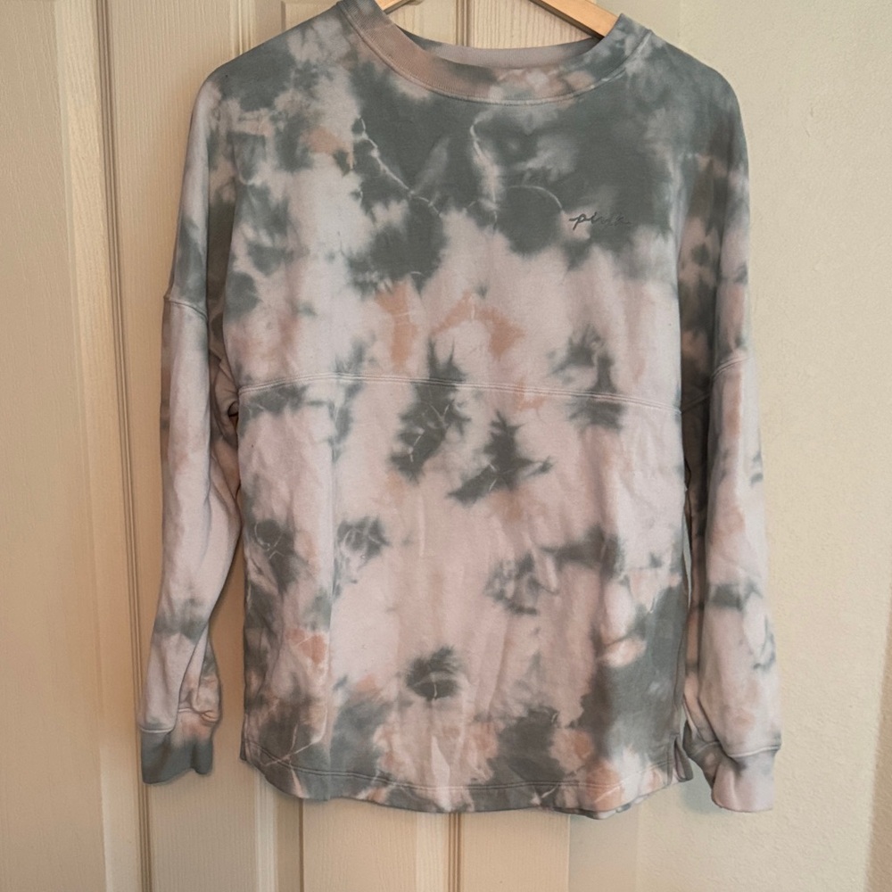 Pink Tie-Dye Sweatshirt